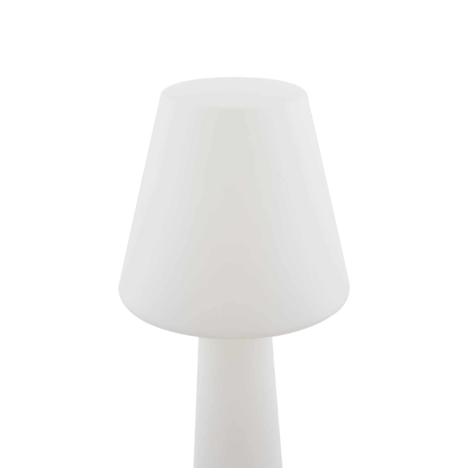 LED gulvlampe Gauri oppladbar dimbar hvit USB-C ladeport