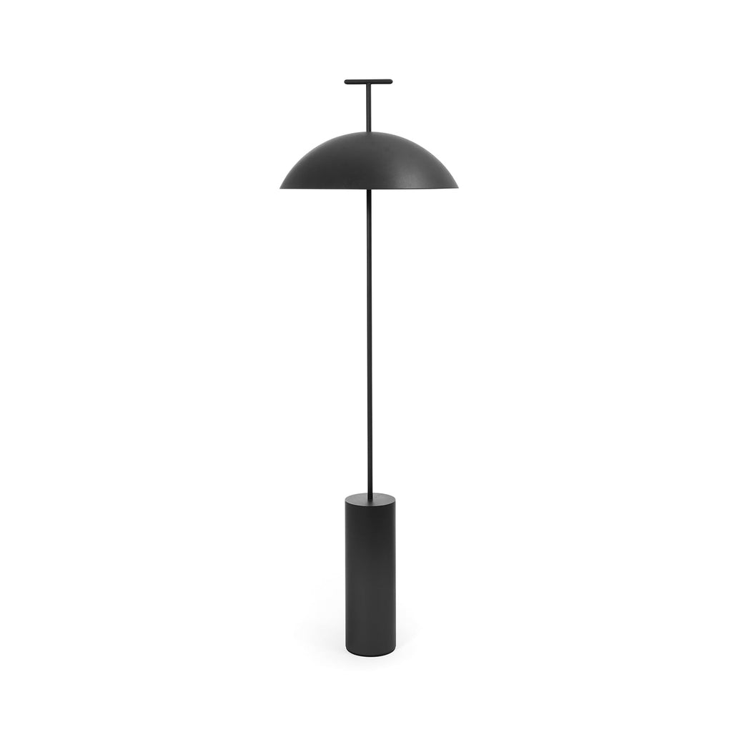 LED gulvlampe Geen-A dimbar svart stål H132 cm E14 bakside
