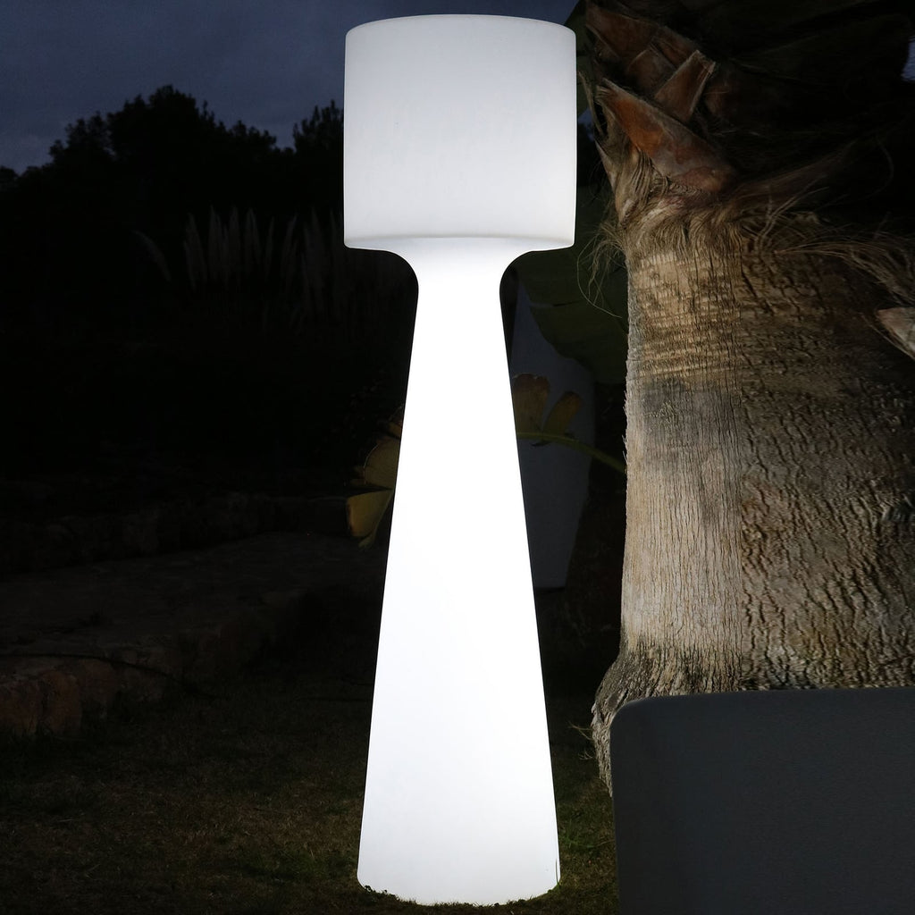 LED gulvlampe Grace oppladbar RGB fjernkontroll IP65 bakside