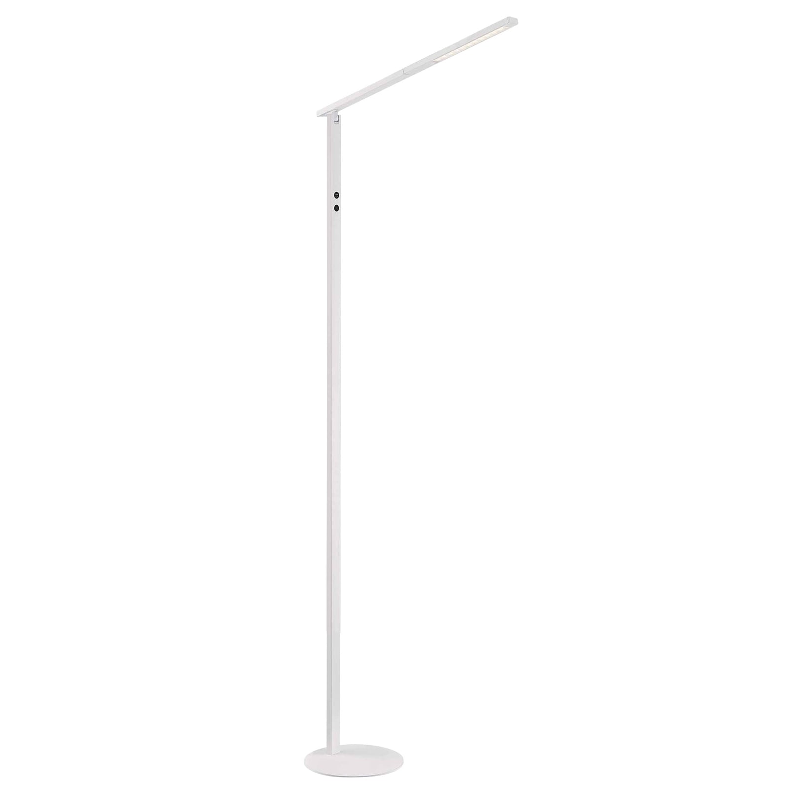 LED gulvlampe Ideal CCT dimbar hvit aluminium 175 cm bakside