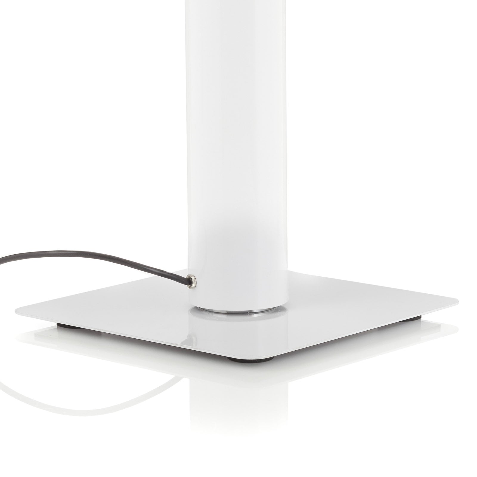 LED gulvlampe Ilio med lys på