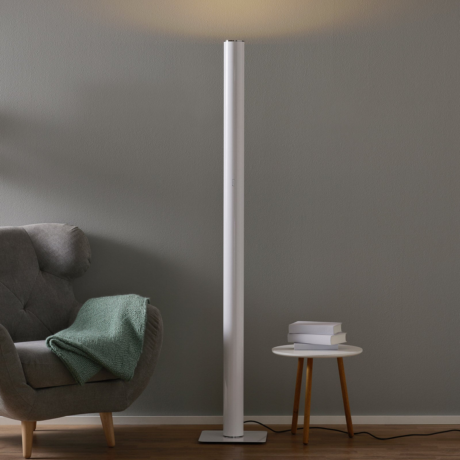 Nærbilde av lampefot på LED gulvlampe Ilio