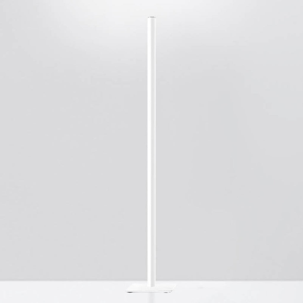 LED gulvlampe Ilio mini appstyrt hvit 175 cm forfra