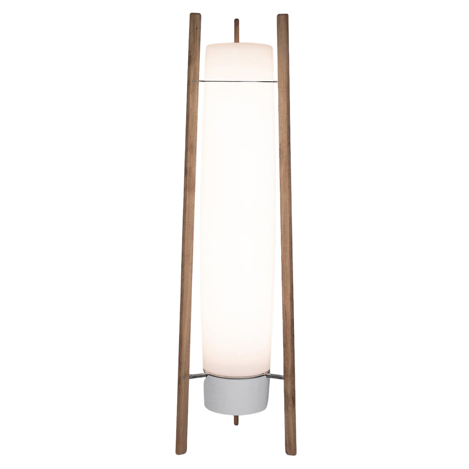 Nærbilde av LED gulvlampe Inn Side tre og plast Ø55 cm IP65