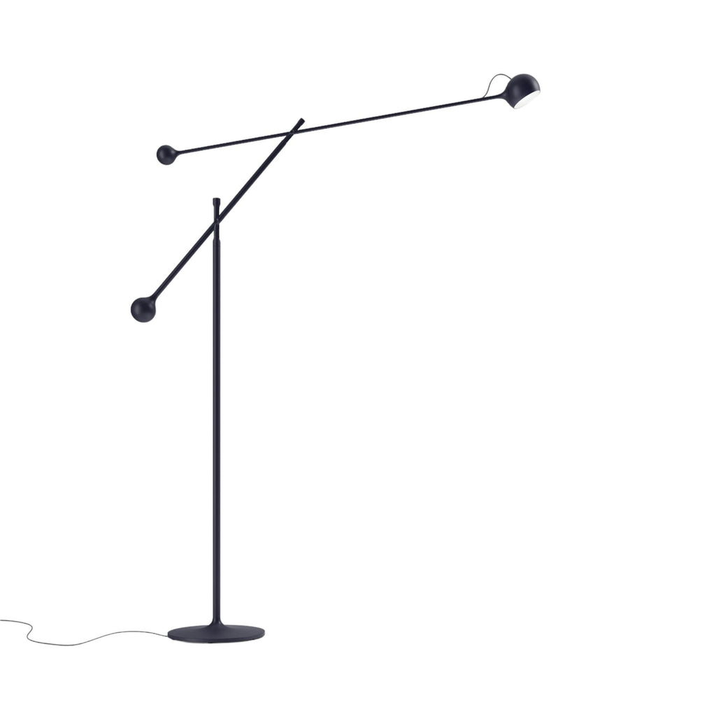 LED gulvlampe Ixa justerbar antrasitt dimbar bakside
