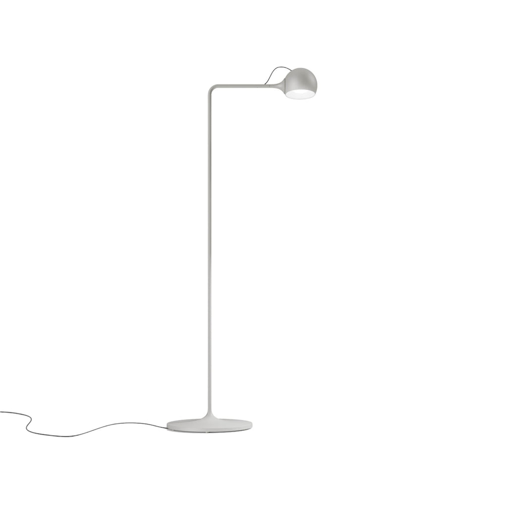 LED gulvlampe Ixa Reading dimbar aluminium 9W 3000K Artemide forfra