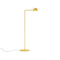 LED gulvlampe Ixa Reading dimbar gul aluminium 9W Artemide forfra