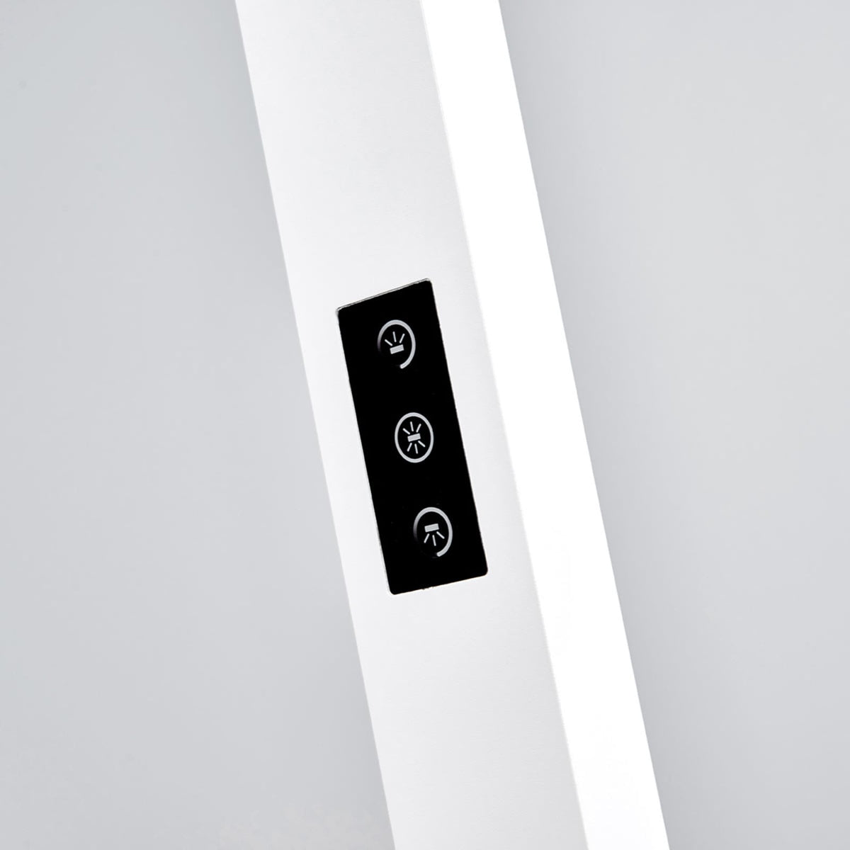 LED gulvlampe Jolinda dimbar hvit med dagslyssensor - bakside