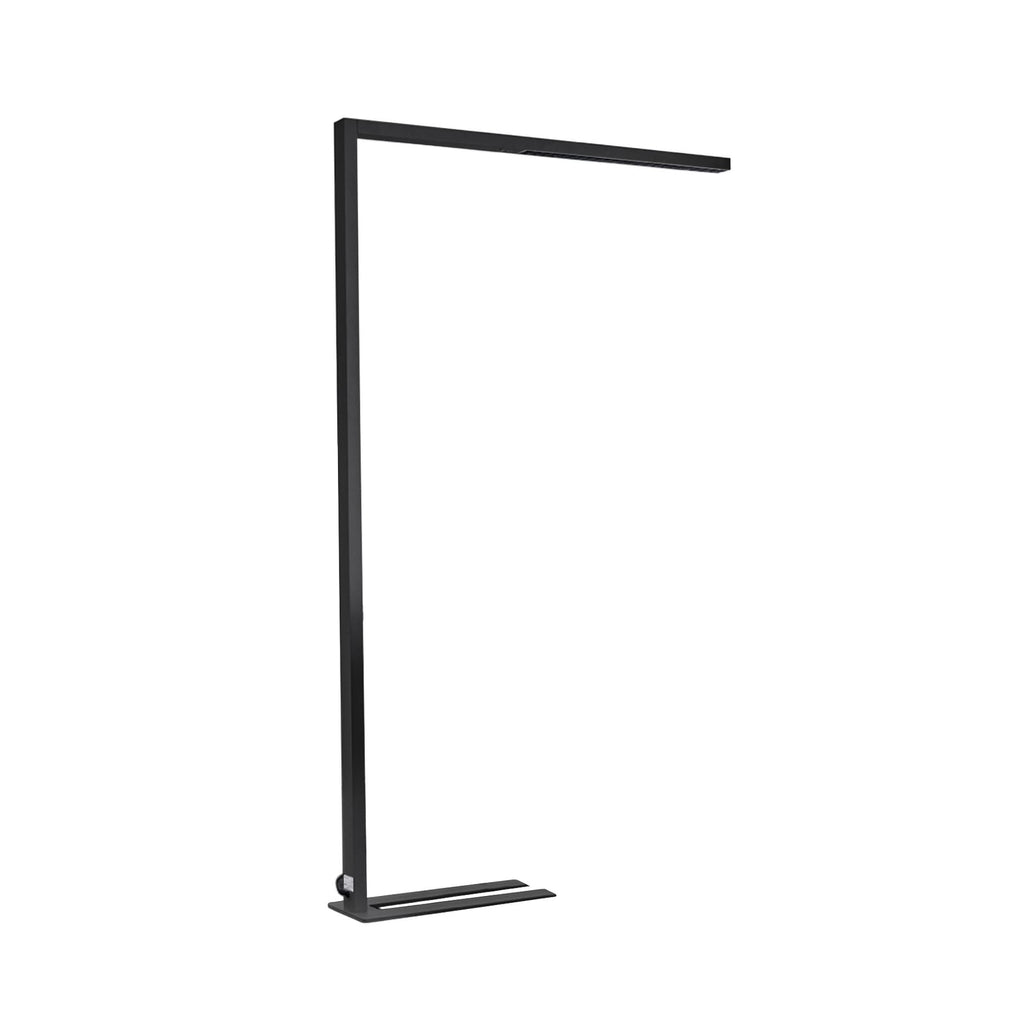 Detalj av LED gulvlampe Jolinda svart dimbar med bevegelsessensor