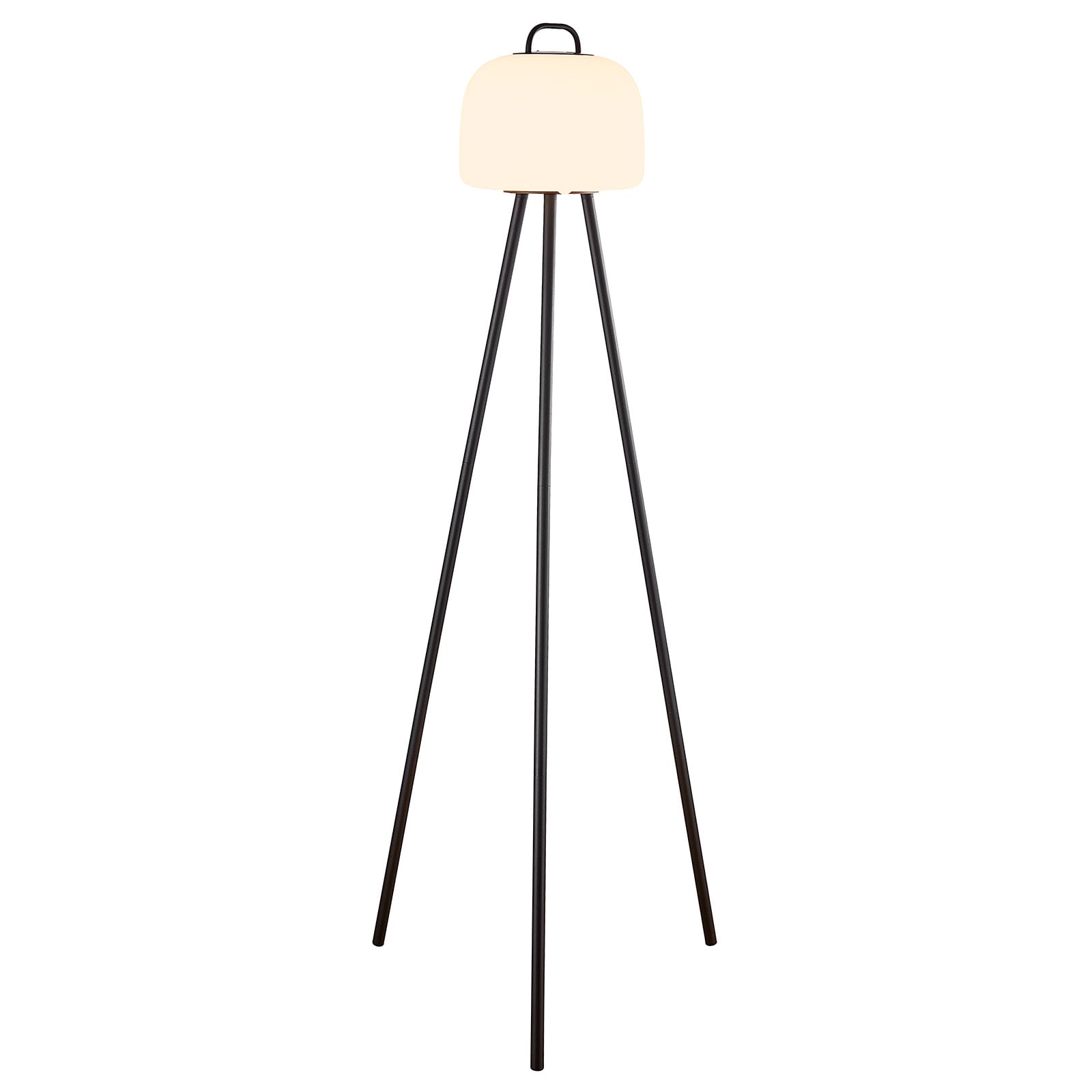 LED gulvlampe Kettle Tripod hvit front