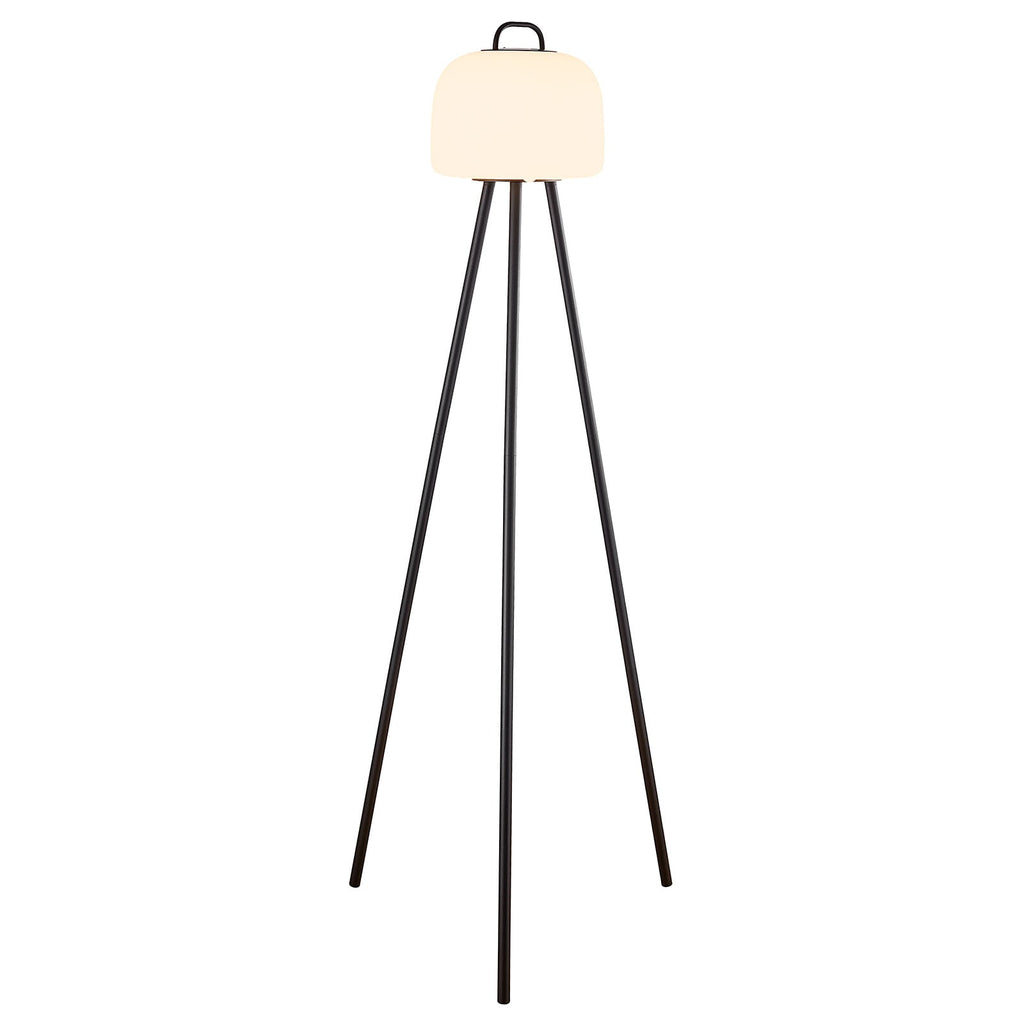 LED gulvlampe Kettle Tripod hvit front