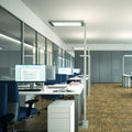 LED gulvlampe Lavigo Core DPS med bevegelsessensor 85W hvit forfra