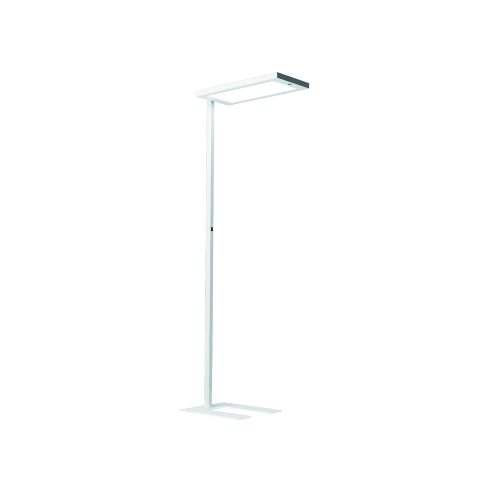 LED gulvlampe Lavigo Core DPS med bevegelsessensor 85W hvit montert i kontormiljø