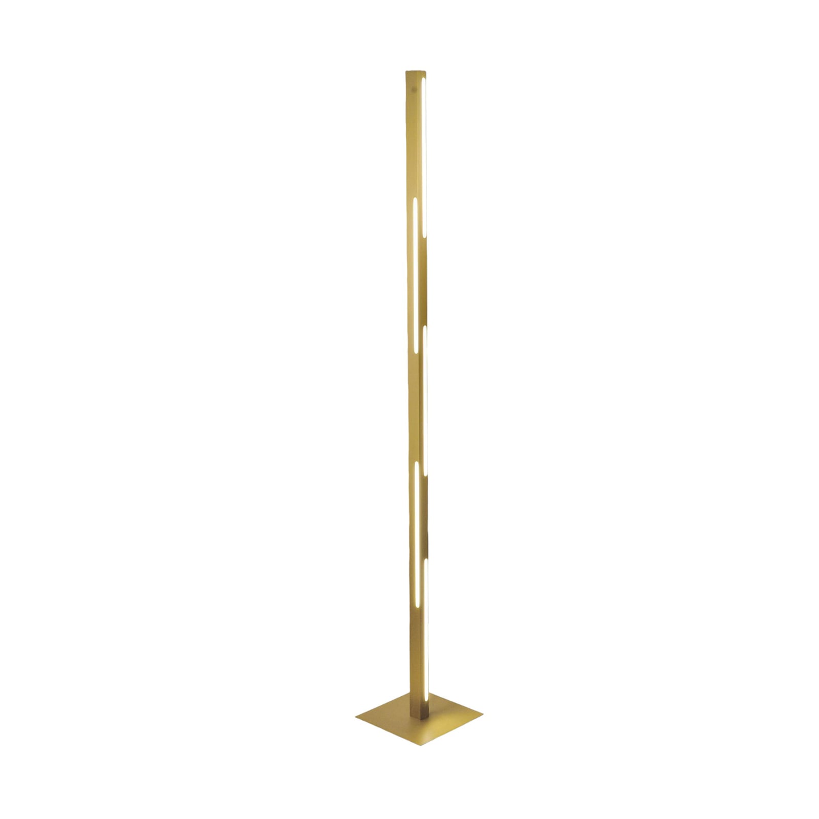 LED gulvlampe Ling dimbar messing metall 165 cm bakside