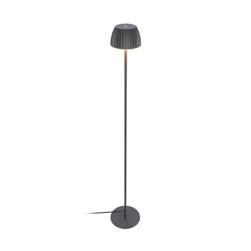 LED-gulvlampe Loca antrasitt dimbar montert i rom