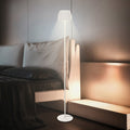 LED gulvlampe Loca oppladbar hvit berøringsdimmer forfra