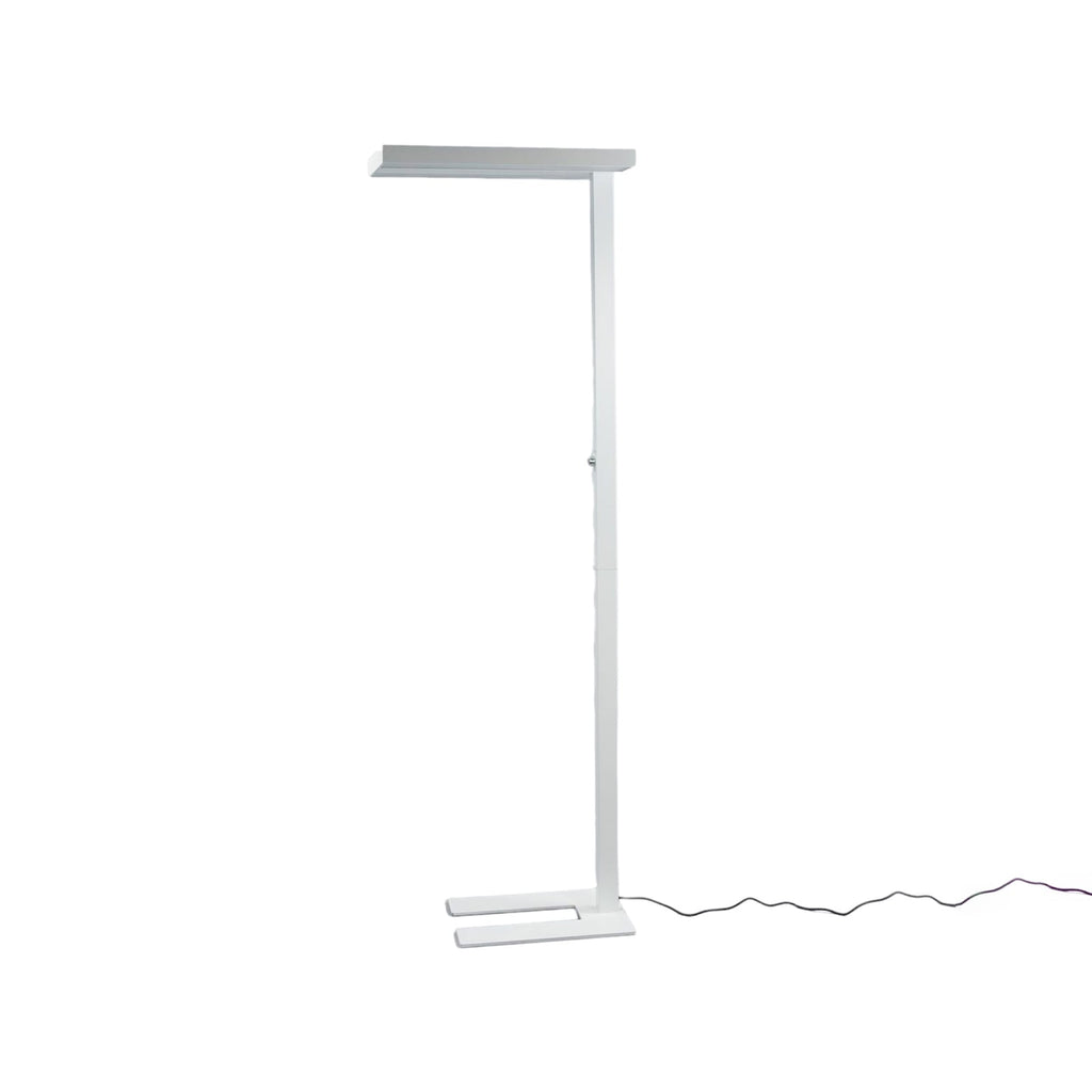 LED gulvlampe Logan Basic dimbar hvit 60W 7150 lm detalj av dimmer