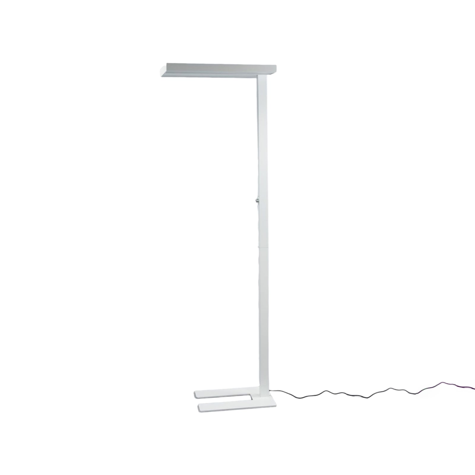 LED gulvlampe Logan Basic dimbar hvit 60W 7150 lm detalj av dimmer