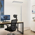 LED gulvlampe Logan Pro hvit dimbar forfra