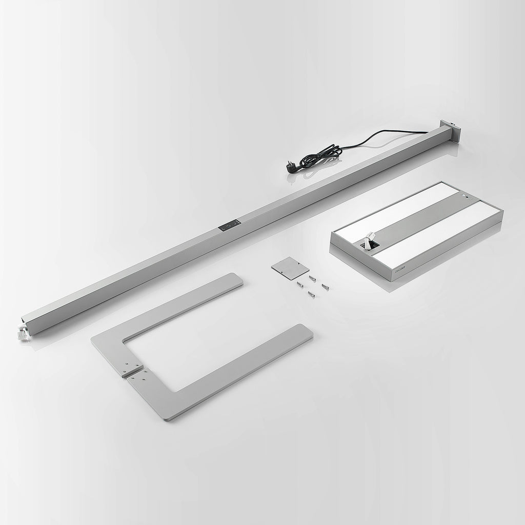 LED gulvlampe Logan Ultra CCT dimbar med sensor total oversikt