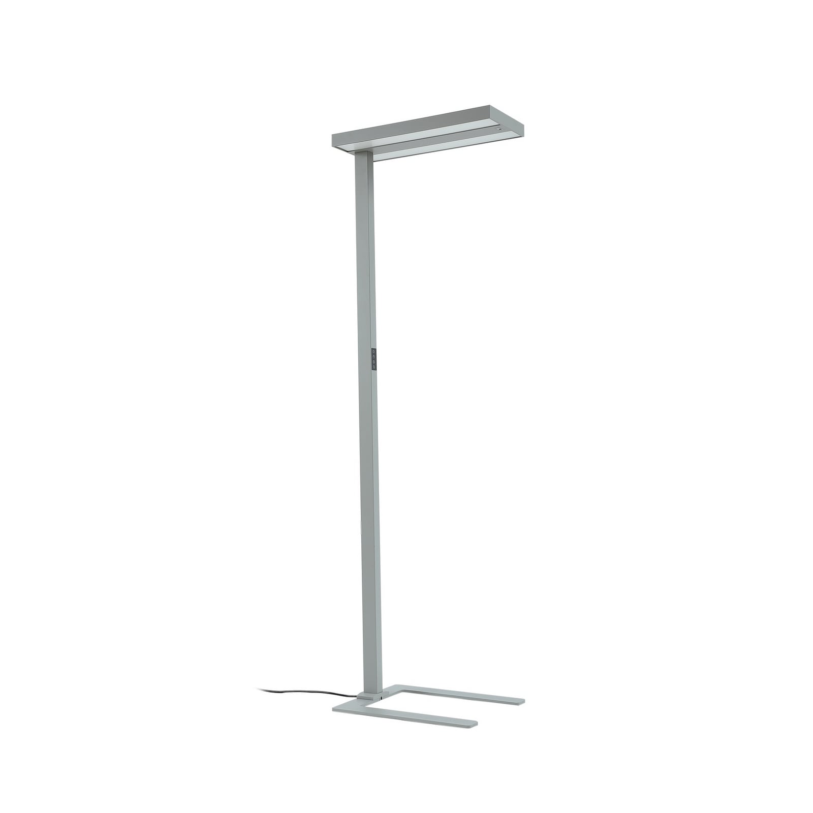 LED gulvlampe Logan Ultra HCL CCT dimbar sølv montert i rom