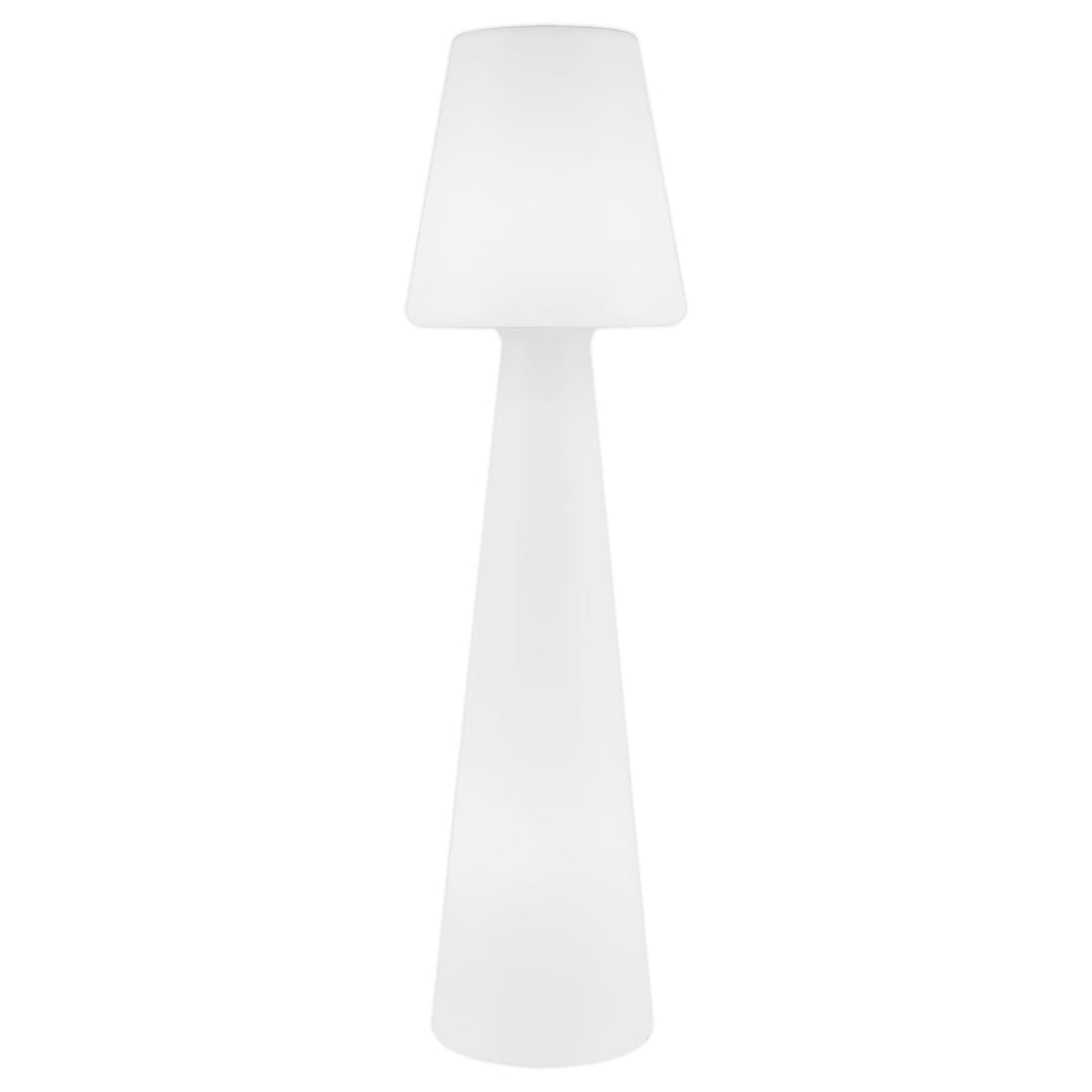 LED gulvlampe Lola med fjernkontroll i bruk