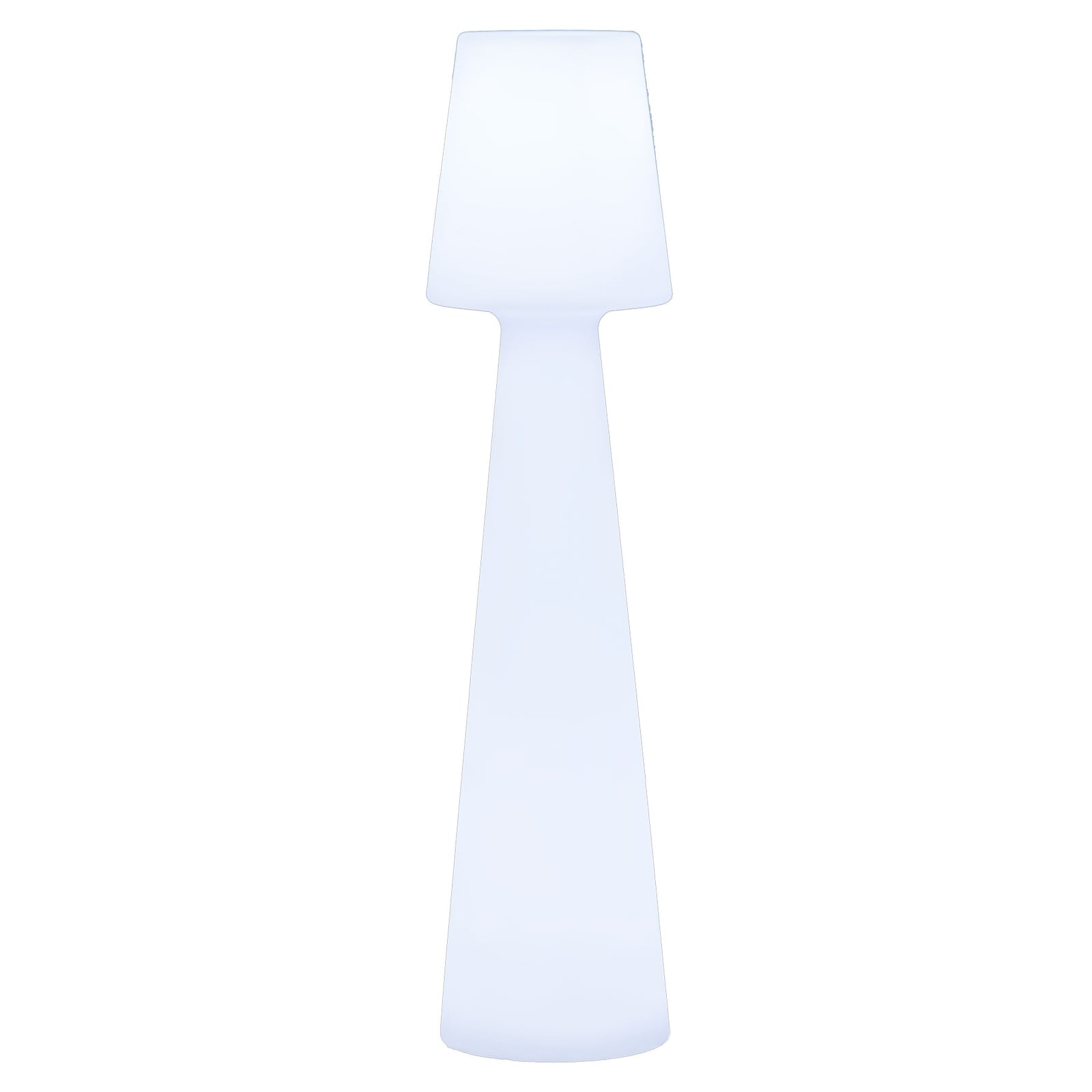 LED gulvlampe Lola oppladbar RGB dimbar 110 cm IP65 med fjernkontroll