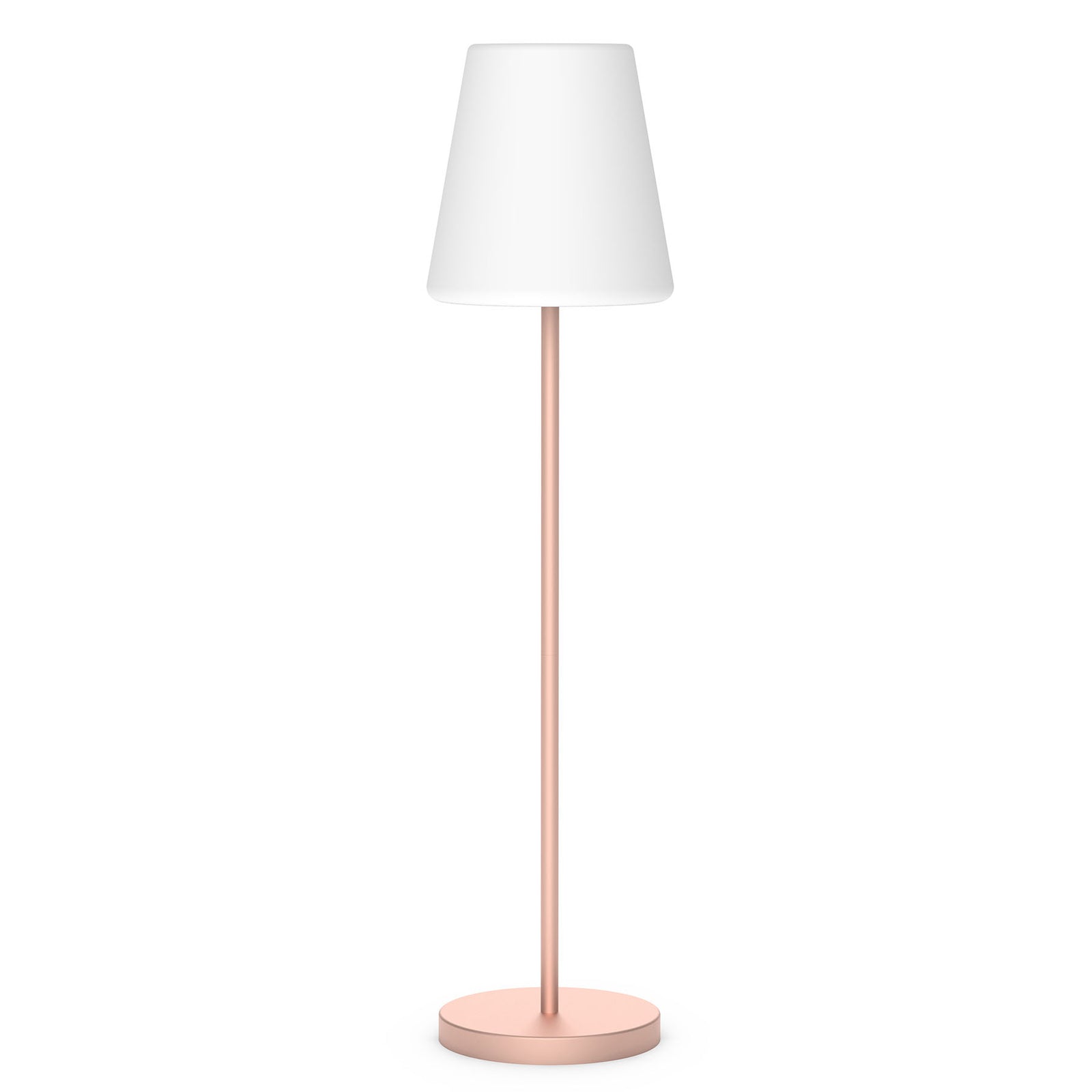 LED gulvlampe Lola Slim 180 dimbar rosegull hvit IP65