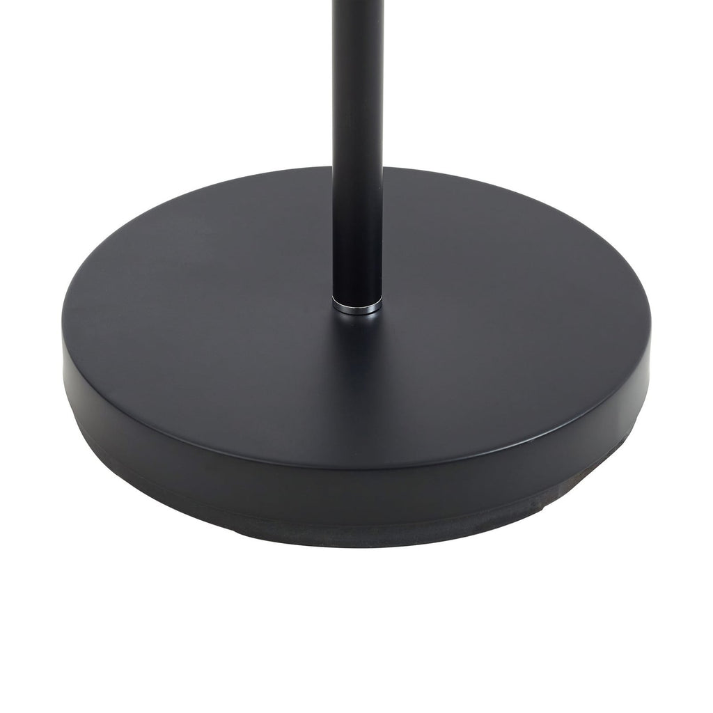 LED gulvlampe Malea med leselampe dimbar svart ledning og bryter