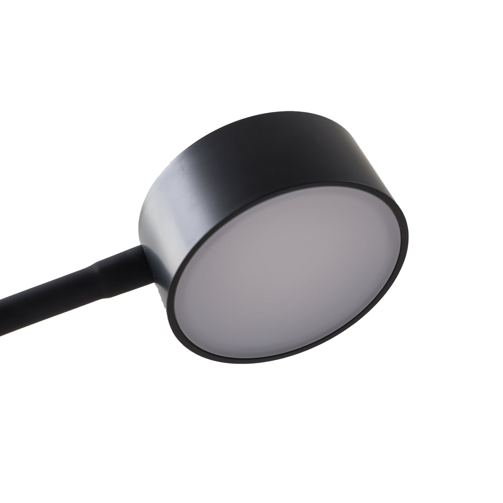 LED gulvlampe Maori svart CCT dimbar 140 cm nærbilde av bryter