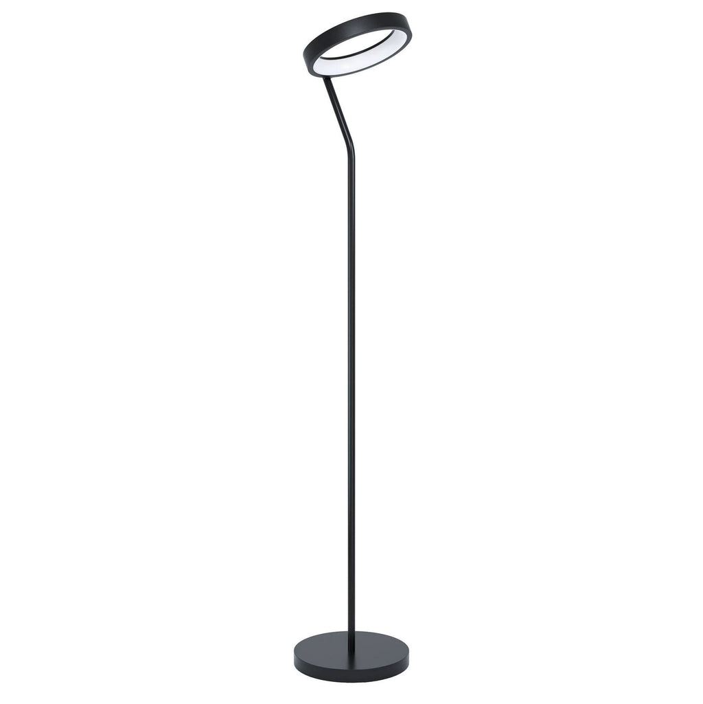 LED gulvlampe Marghera-Z RGB CCT dimbar Zigbee svart forfra