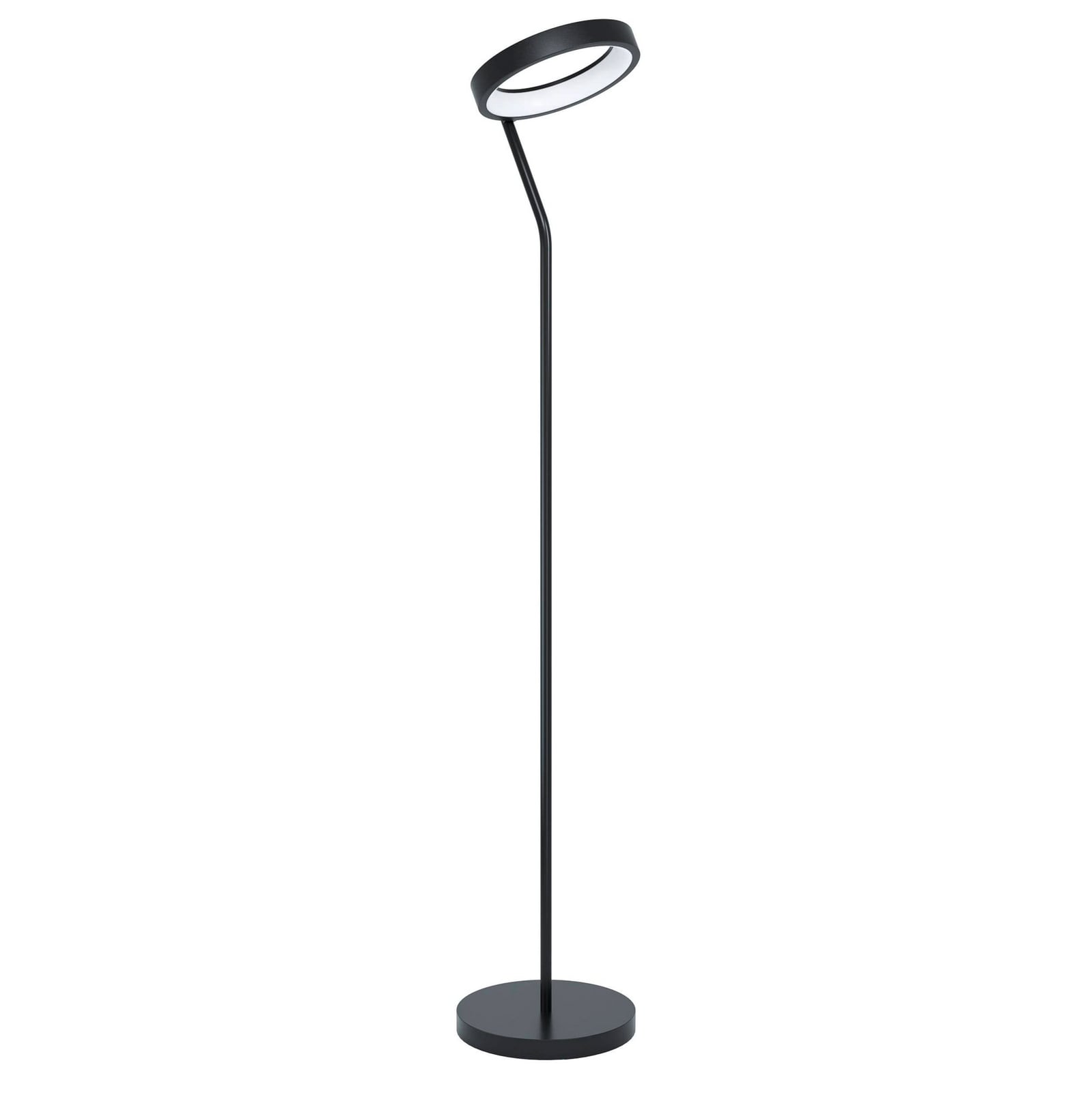 LED gulvlampe Marghera-Z RGB CCT dimbar Zigbee svart forfra