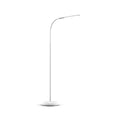 LED gulvlampe MAULpirro dimbar hvit 126 cm forfra