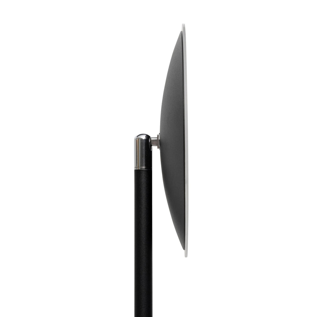 LED gulvlampe MAULsphere svart 183 cm 22W varmhvit detalj av lampehode