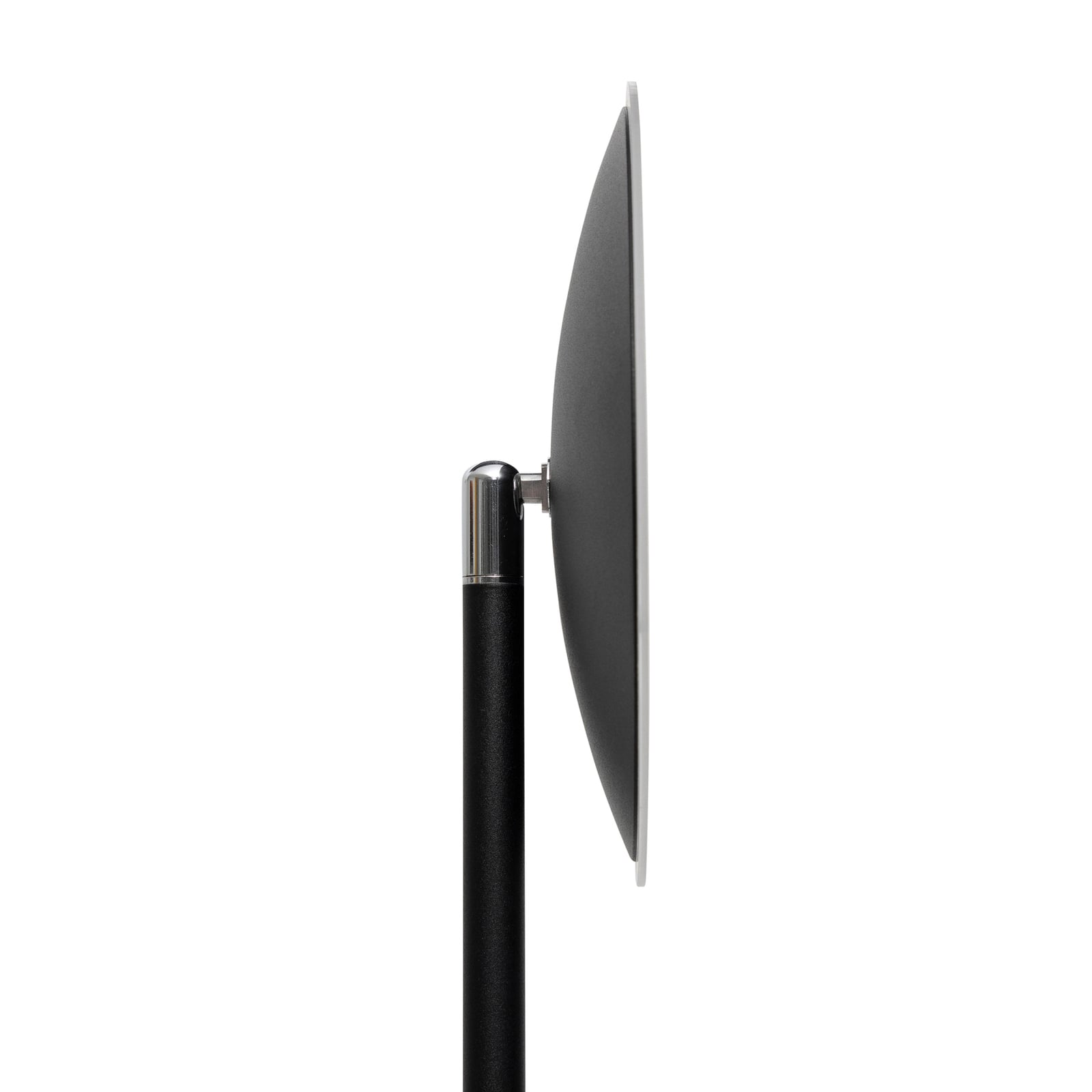 LED gulvlampe MAULsphere svart 183 cm 22W varmhvit detalj av lampehode