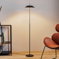 LED gulvlampe Mayfair dimbar grafitt 147 cm forfra