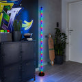 LED gulvlampe Motion Light RGB dimbar med fjernkontroll 150 cm forfra