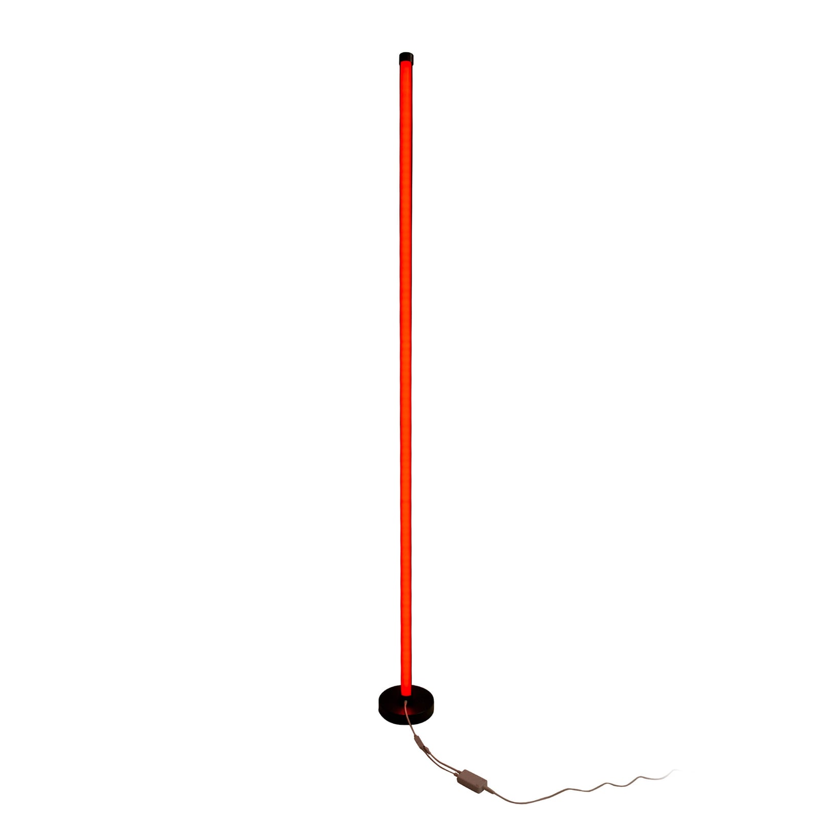 LED gulvlampe Motion Light RGB dimbar med fjernkontroll 150 cm montert i rom