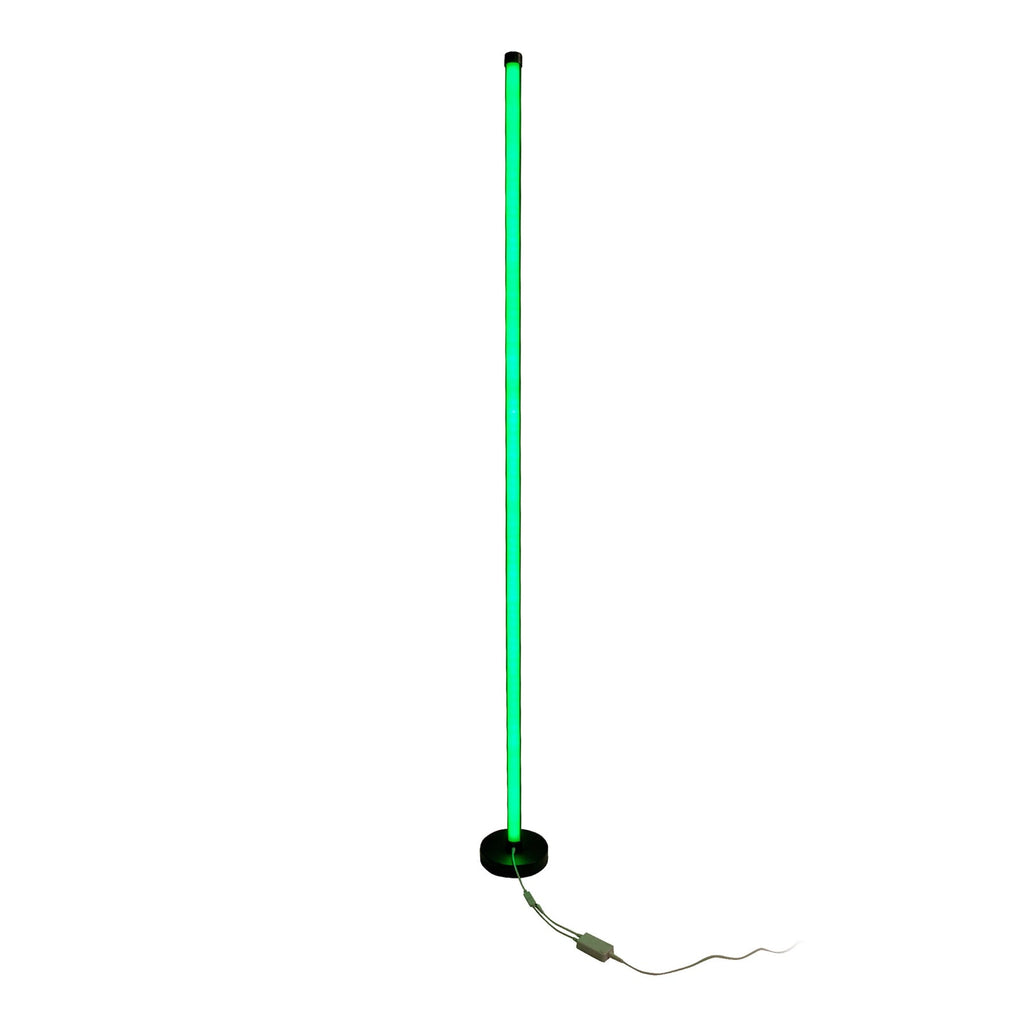 Nærbilde av LED gulvlampe Motion Light RGB dimbar med fjernkontroll 150 cm