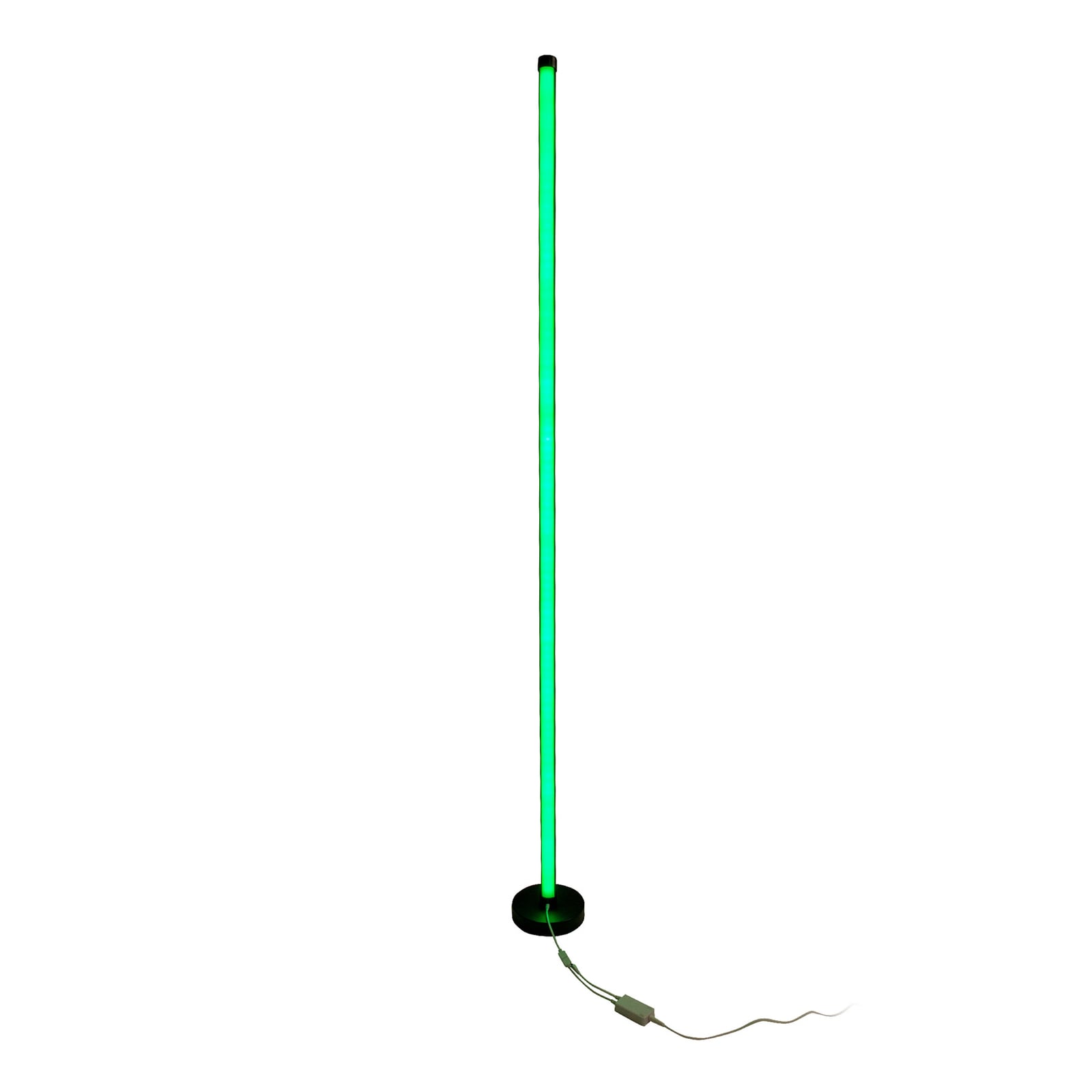 Nærbilde av LED gulvlampe Motion Light RGB dimbar med fjernkontroll 150 cm