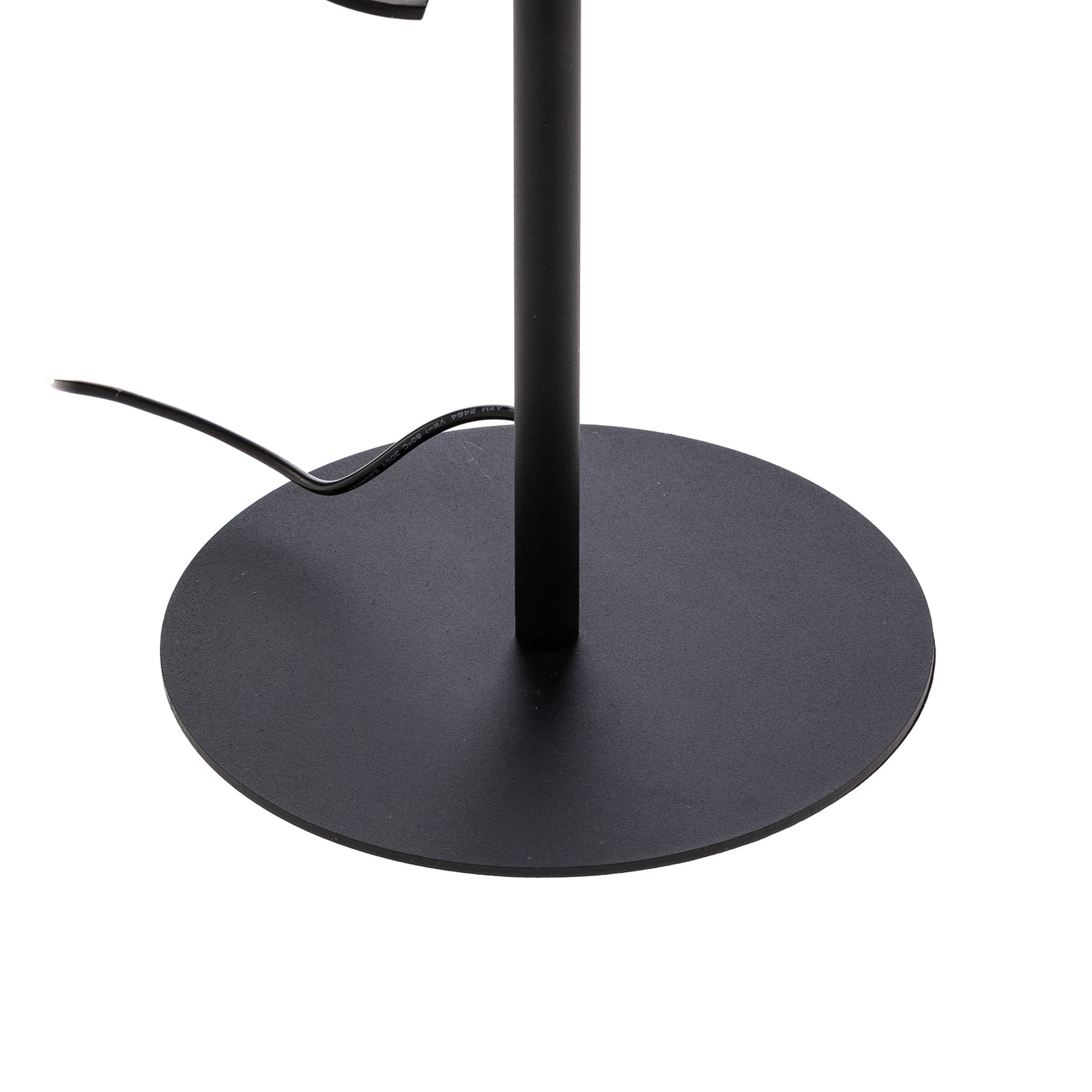 LED gulvlampe Munja svart aluminium dimbar 150 cm lysdetalj