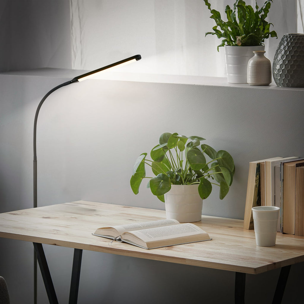 LED gulvlampe Mura svart bakside