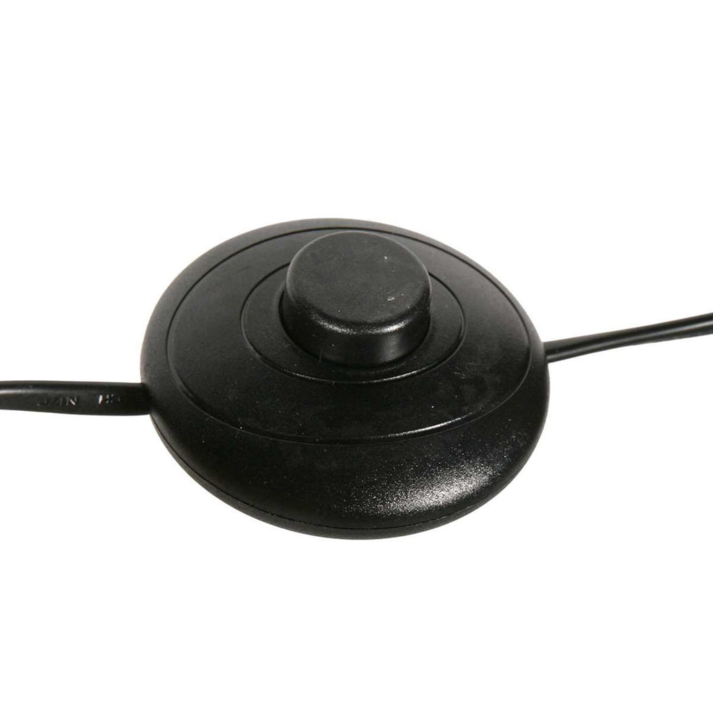 LED gulvlampe Mykty 2-lys dimbar CCT svart 170 cm med integrert LED-lyskilde