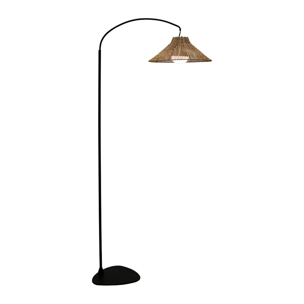 LED gulvlampe Niza oppladbar dimbar IP54 168 cm bakside