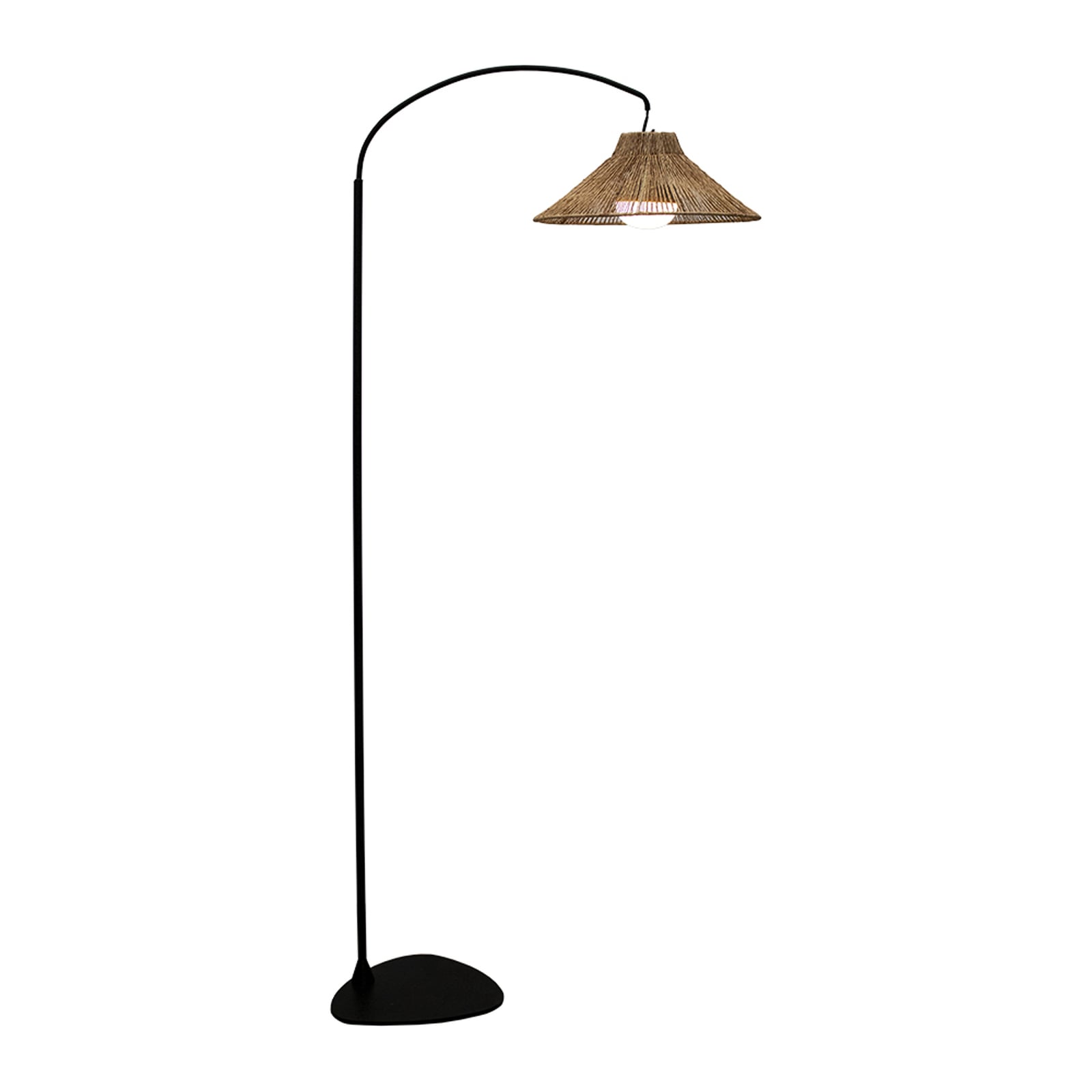 LED gulvlampe Niza oppladbar dimbar IP54 168 cm bakside