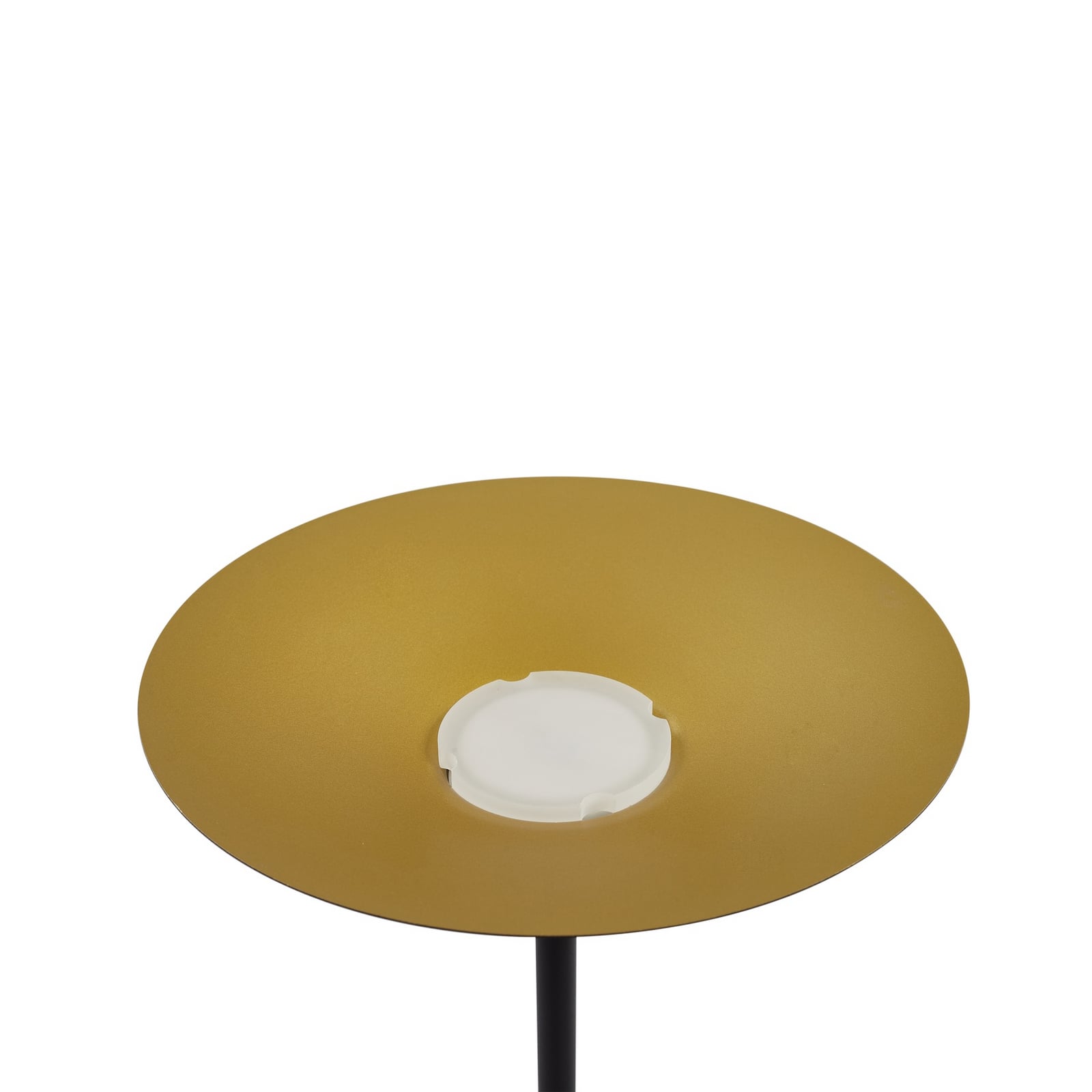 LED gulvlampe Norvind svart metall 140 cm varmhvit detalj av lampeskjerm
