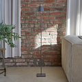 LED gulvlampe Nuindie oppladbar dimbar grafitt 120 cm forfra