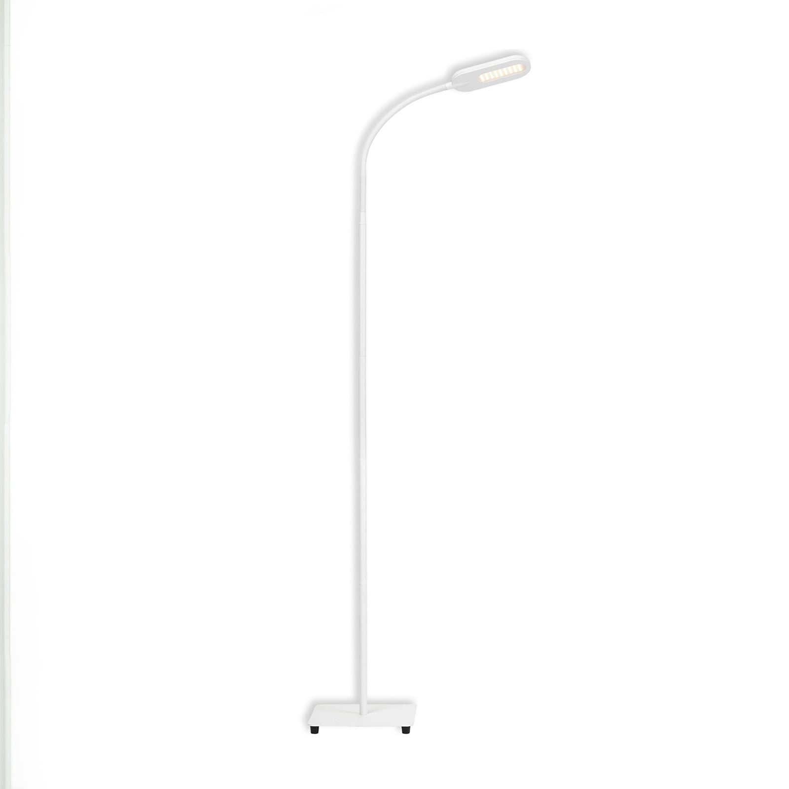 LED gulvlampe Office Step dimbar CCT hvit 158 cm forfra