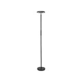 LED gulvlampe opp og ned svart RGB CCT dimbar 24W - OSRAM SMART+ forfra