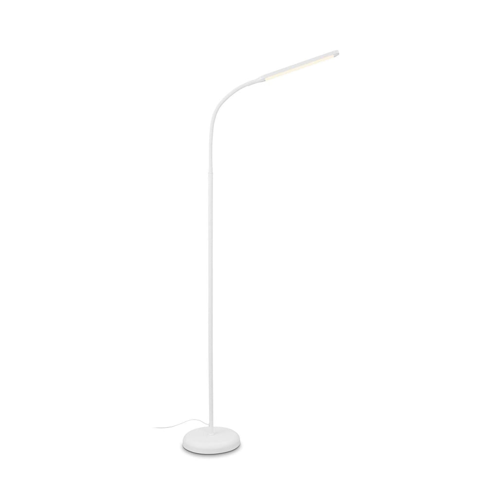 LED gulvlampe Pivaz justerbar dimbar hvit bakside